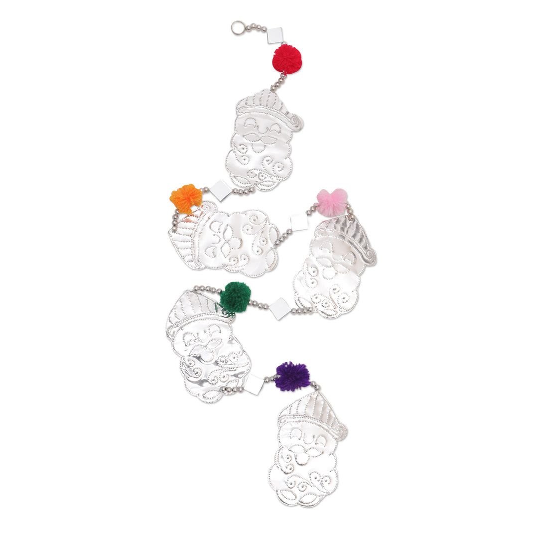 Handcrafted Aluminum Embossed Gnome Garland - Gnome's Dream