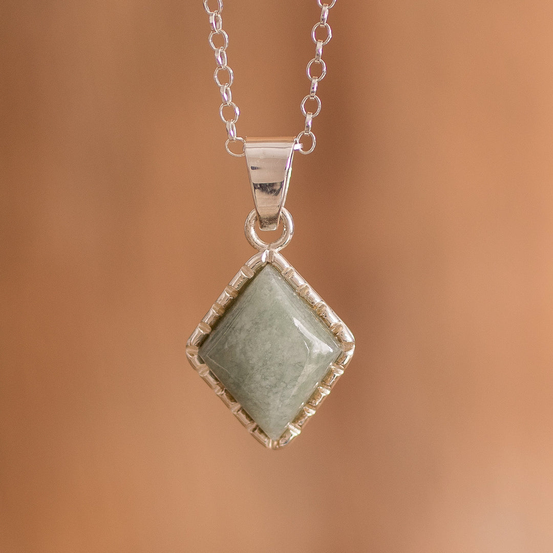 Rhombus in Green