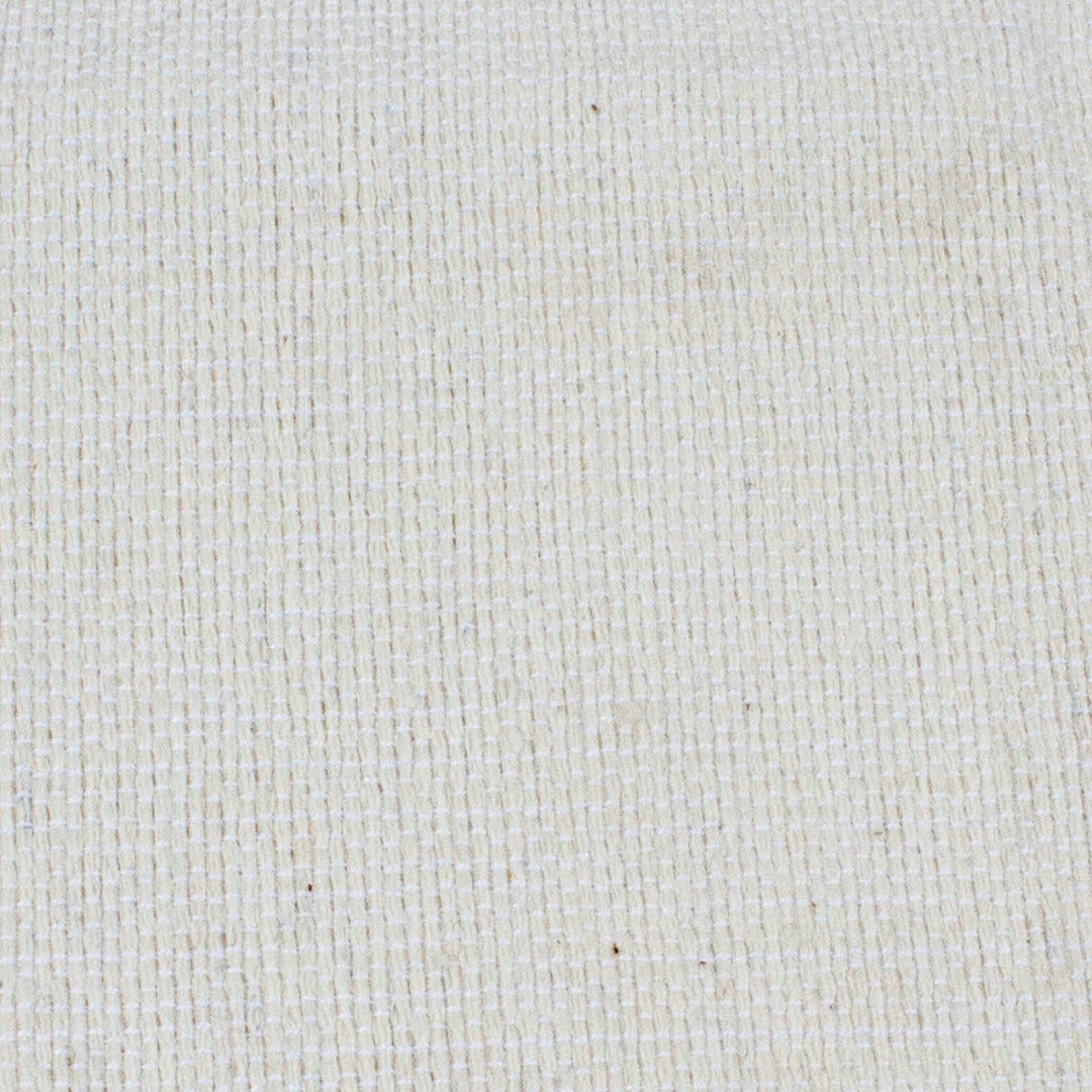 Pair of Cotton Placemats Hand-Woven in Mexico - Natural Delight