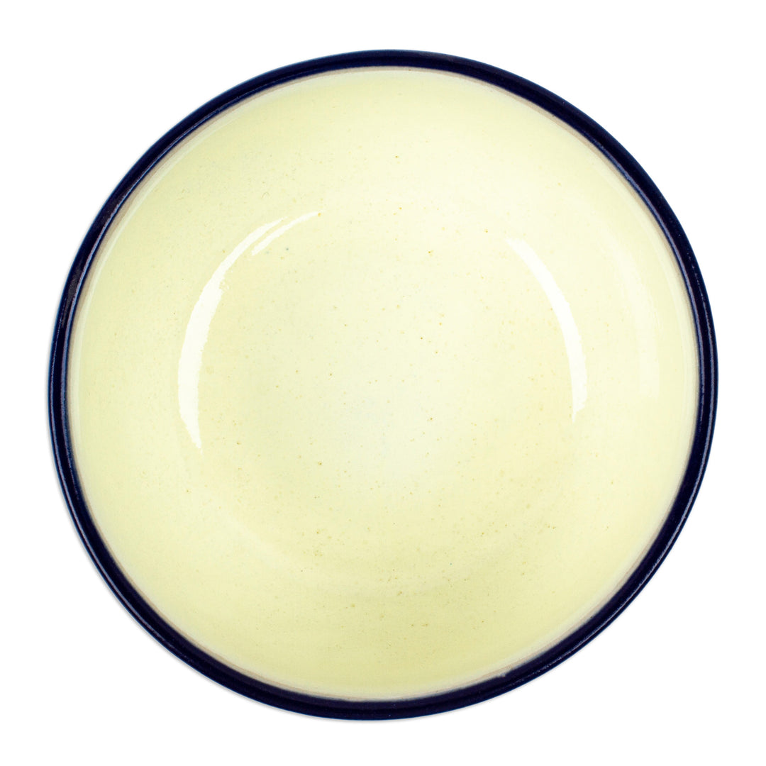 Colorful Ceramic Serving Bowl from Mexico - Mexican Fantasy