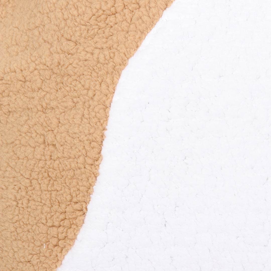 Pair of Cushion Covers with Pompoms and Zipper Opening - Merry Orbs