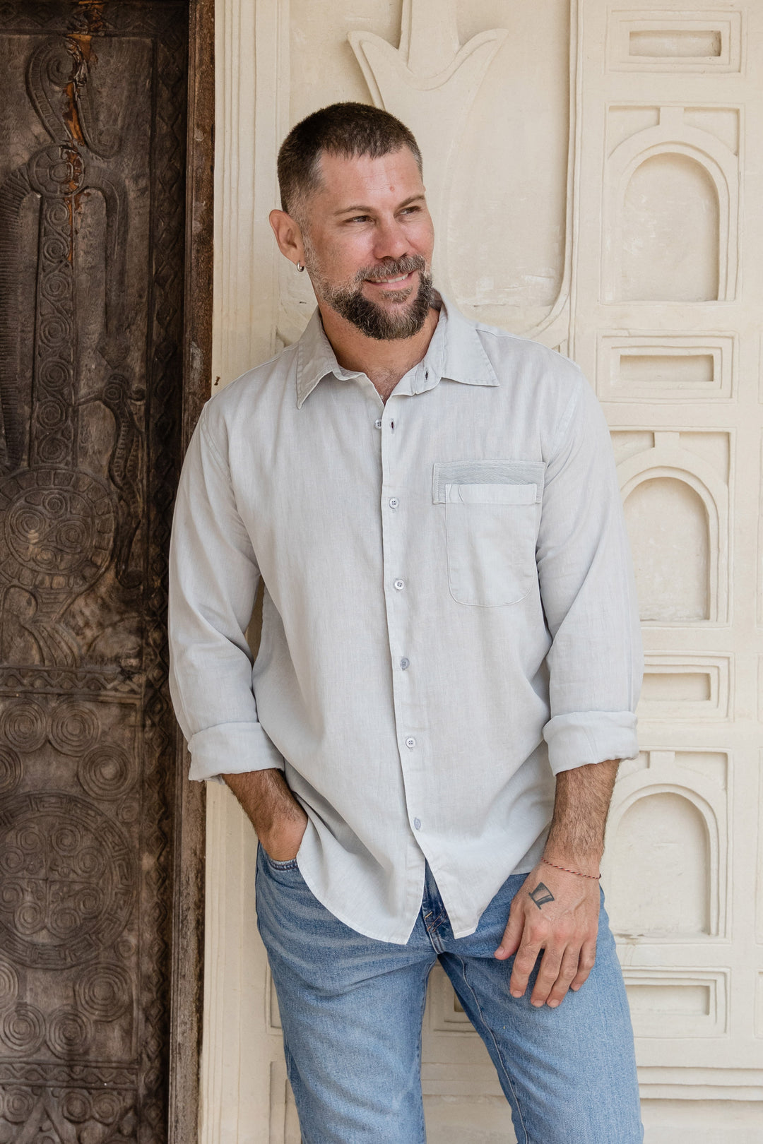 Casual Flair in Grey