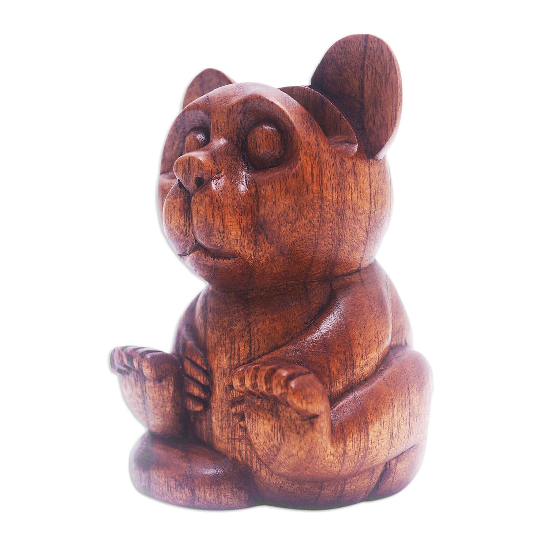 Hand-Carved Jempinis Wood Koala Eyeglasses Holder - Baby Koala