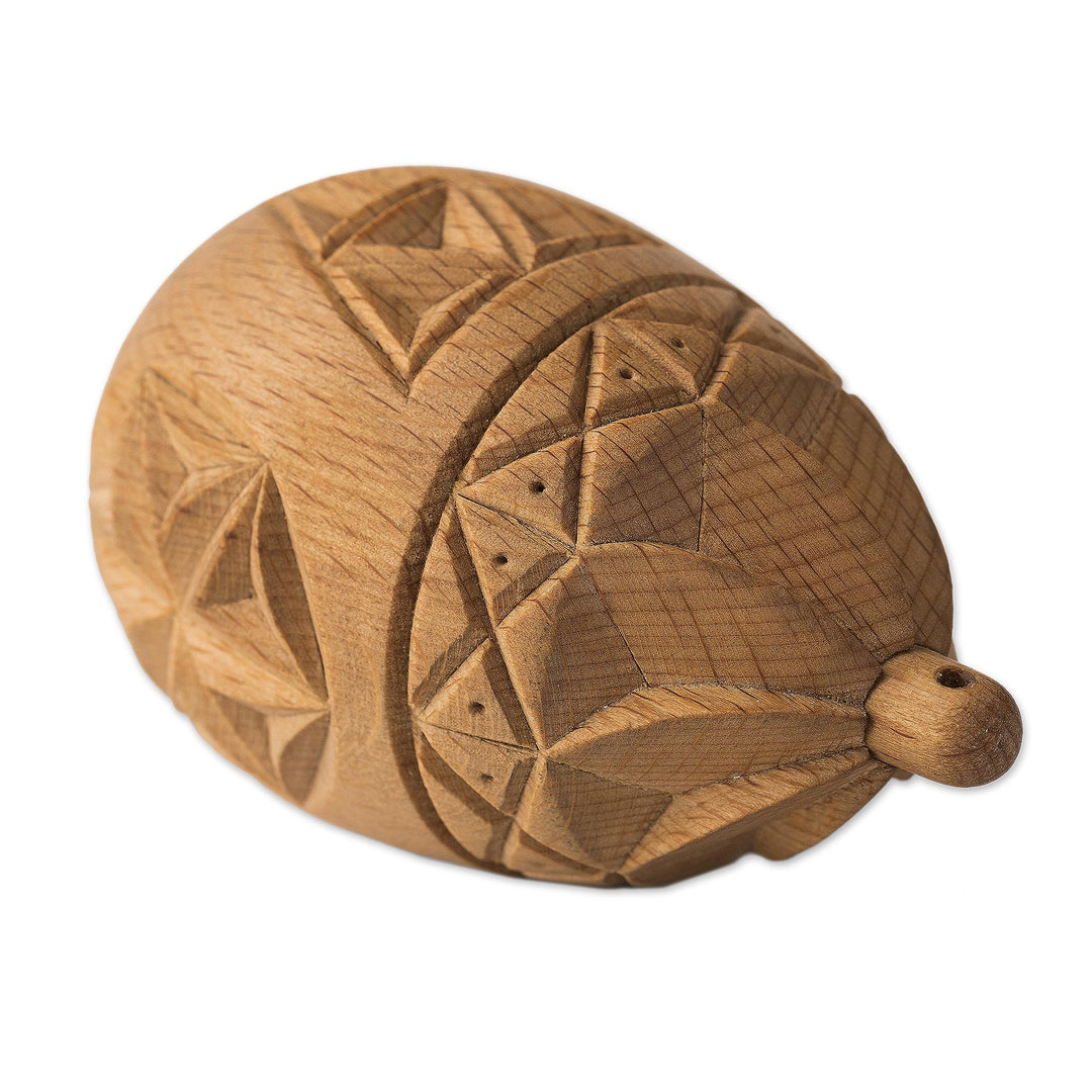 Flower Motif Armenian Good Luck Wood Amulet - Flower Amulet