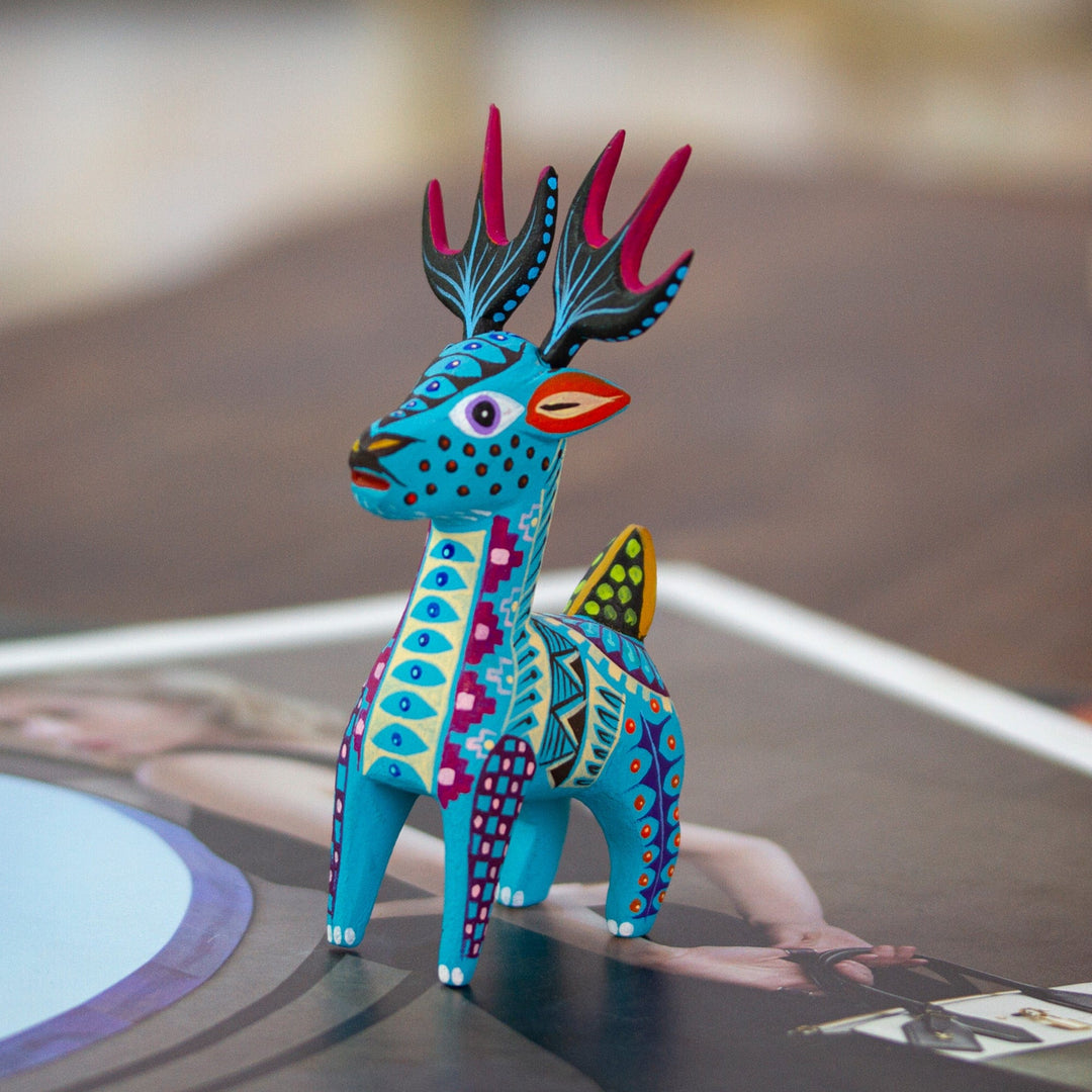 Charming Turquoise Deer