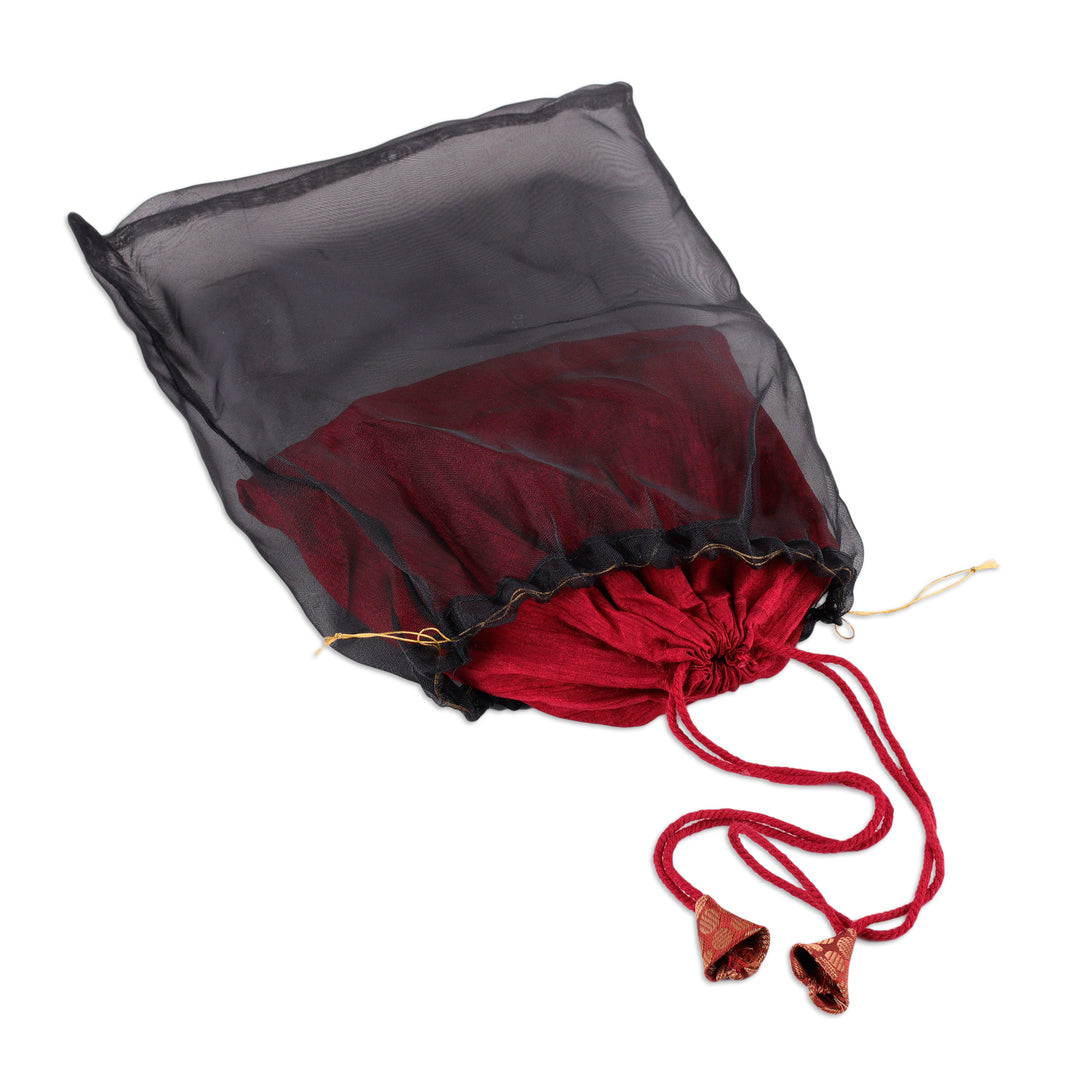 Embroidered White Cotton Chopad Game with Classic Details - India's Morning Challenge