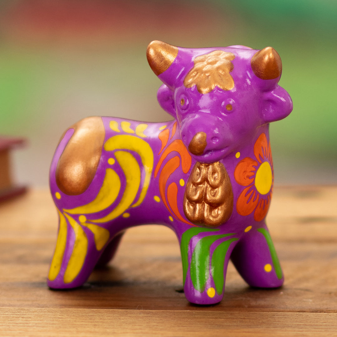 Harmonious Horns in Purple