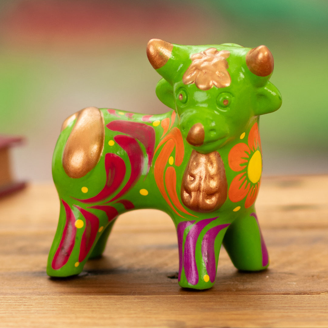 Harmonious Horns in Green