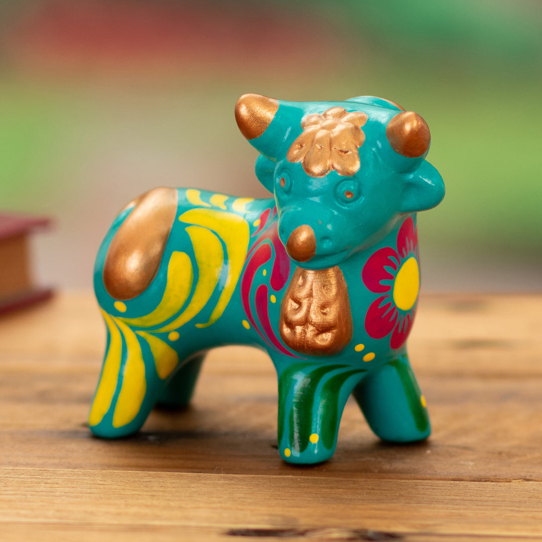 Harmonious Horns in Turquoise