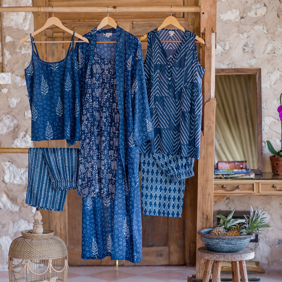 Geometric Indigo
