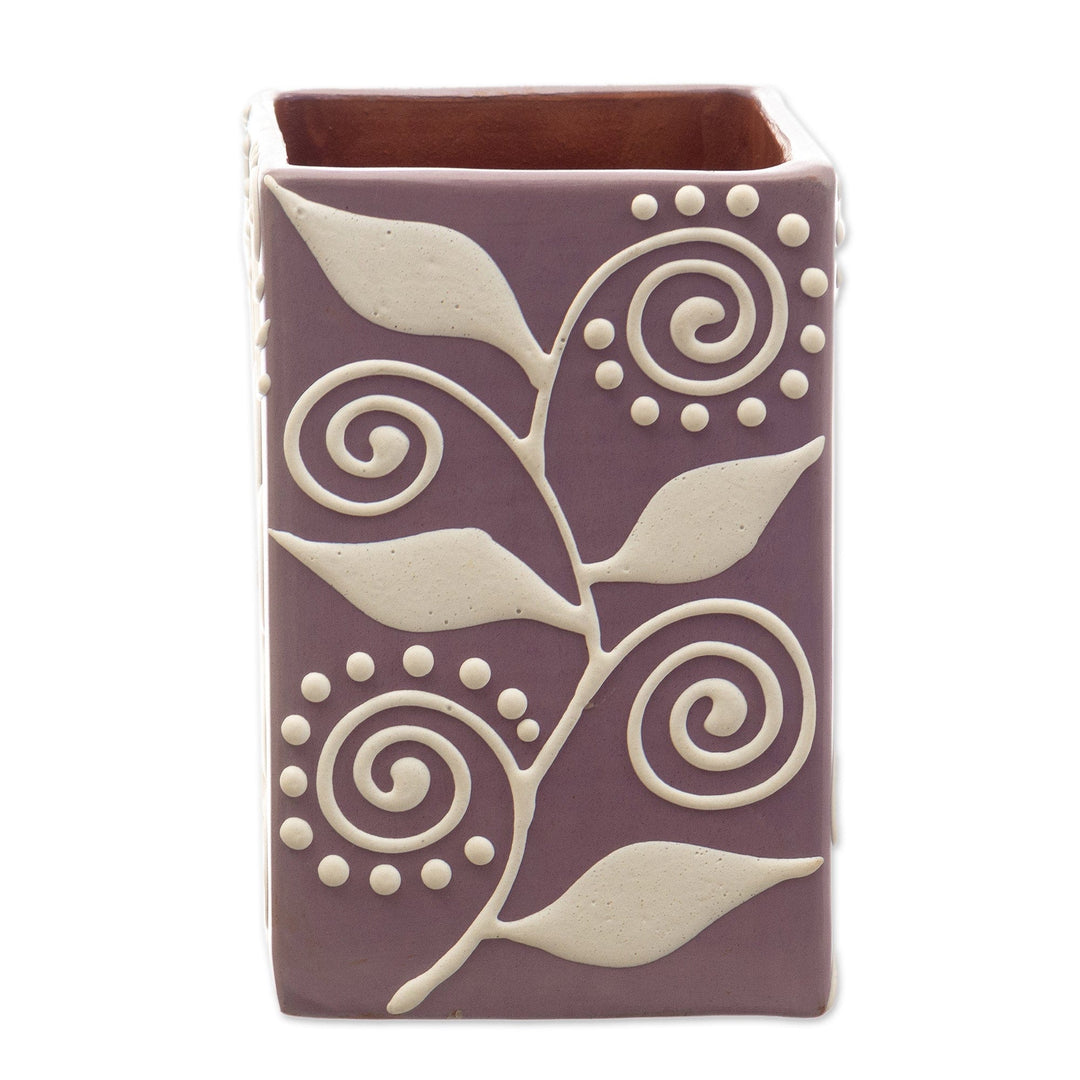 Planter - Lavender Floral