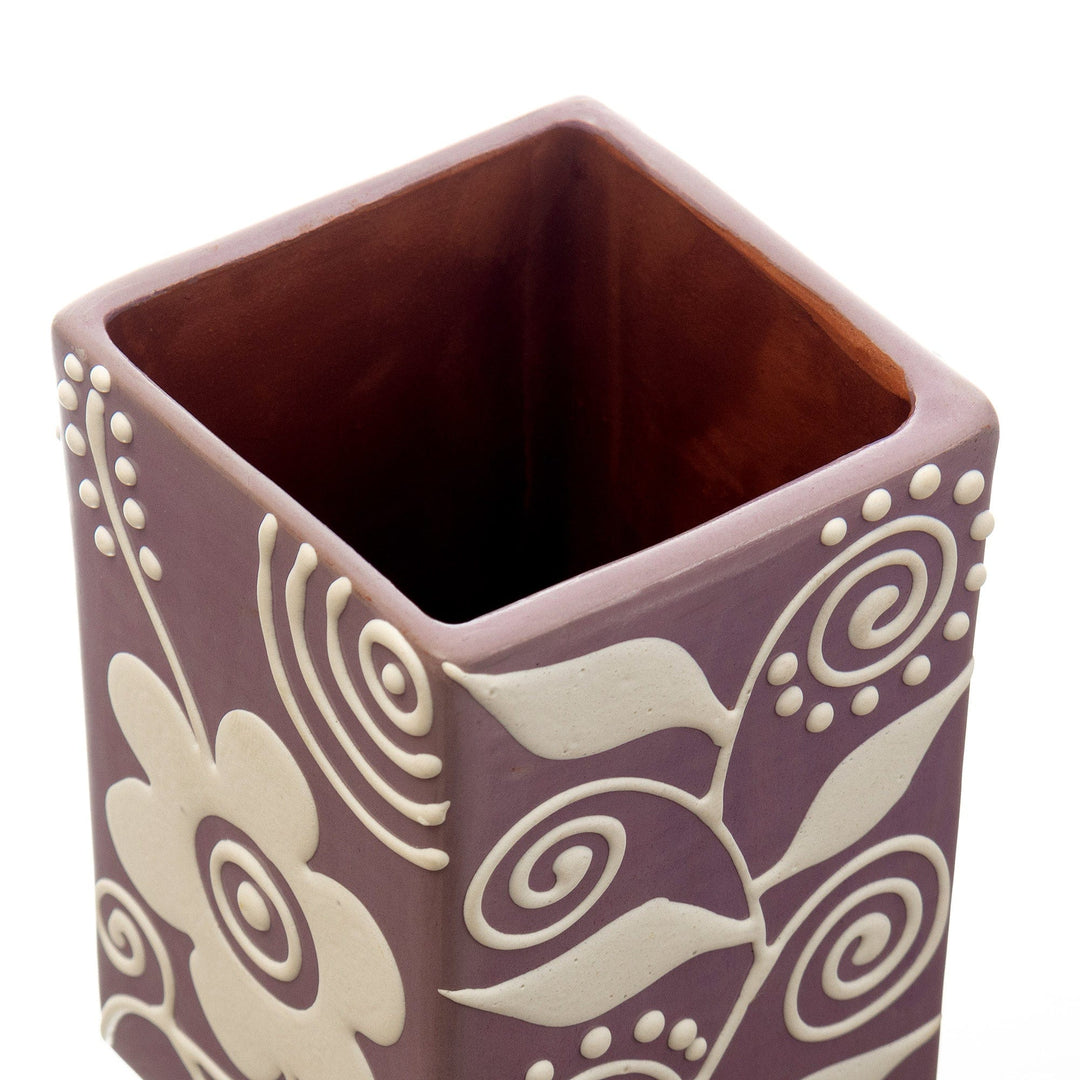 Planter - Lavender Floral