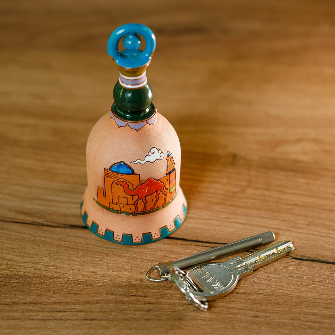 Classic Decorative Ceramic Bell Made & Painted by Hand - Rhythms of the Mosque