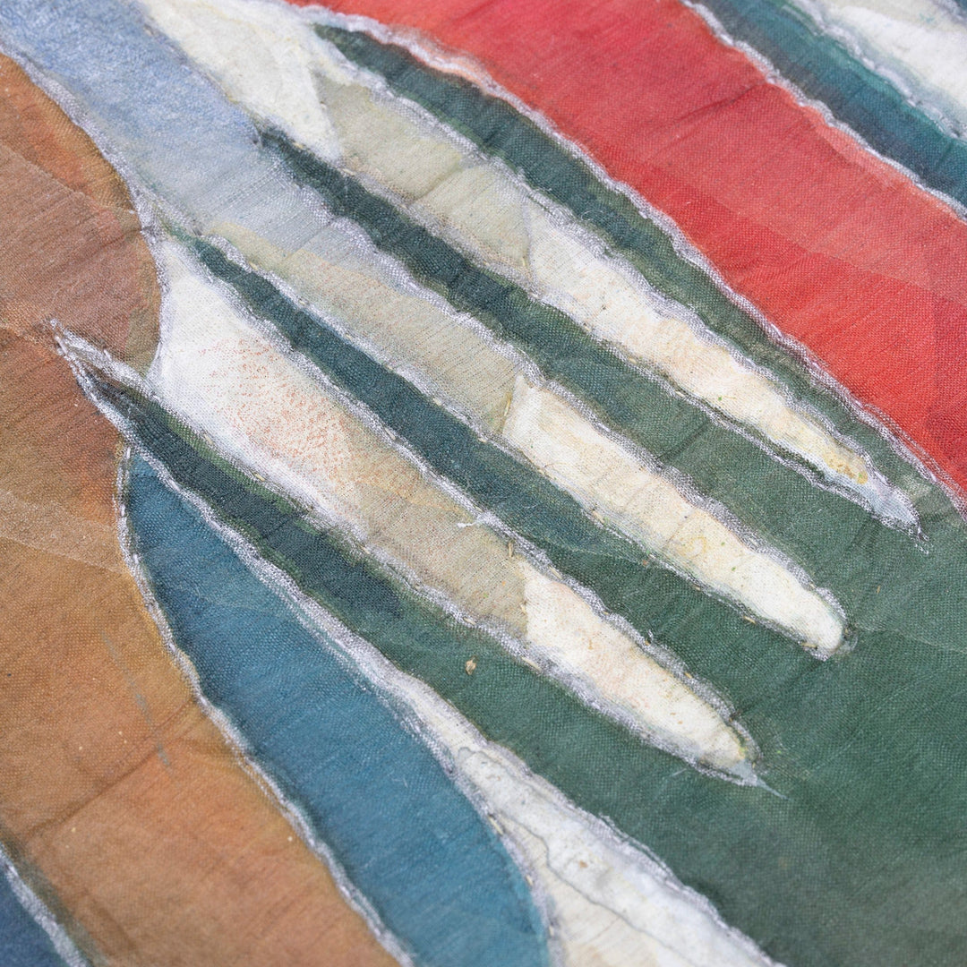Hand-Painted Whimsical Multicolor Wall Hanging - Forks and Spoons