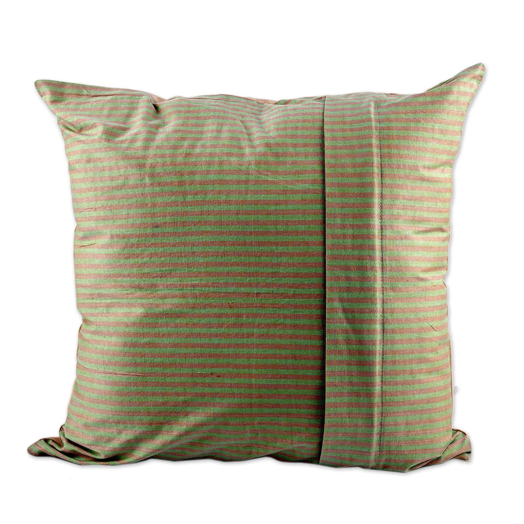 Floral Suzani Embroidered Silk Blend Cushion Cover - Suzani Paradise