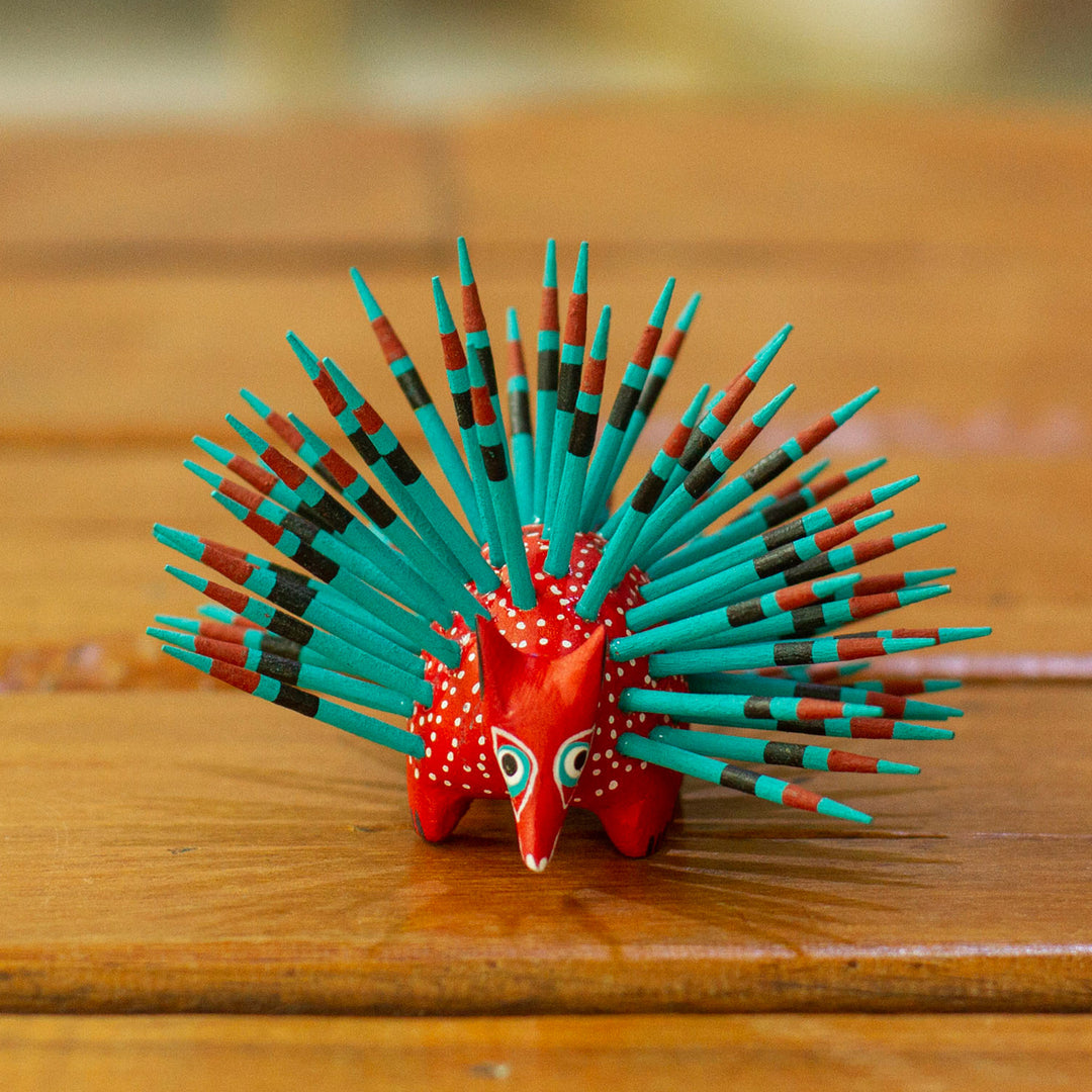 Cute Porcupine in Strawberry