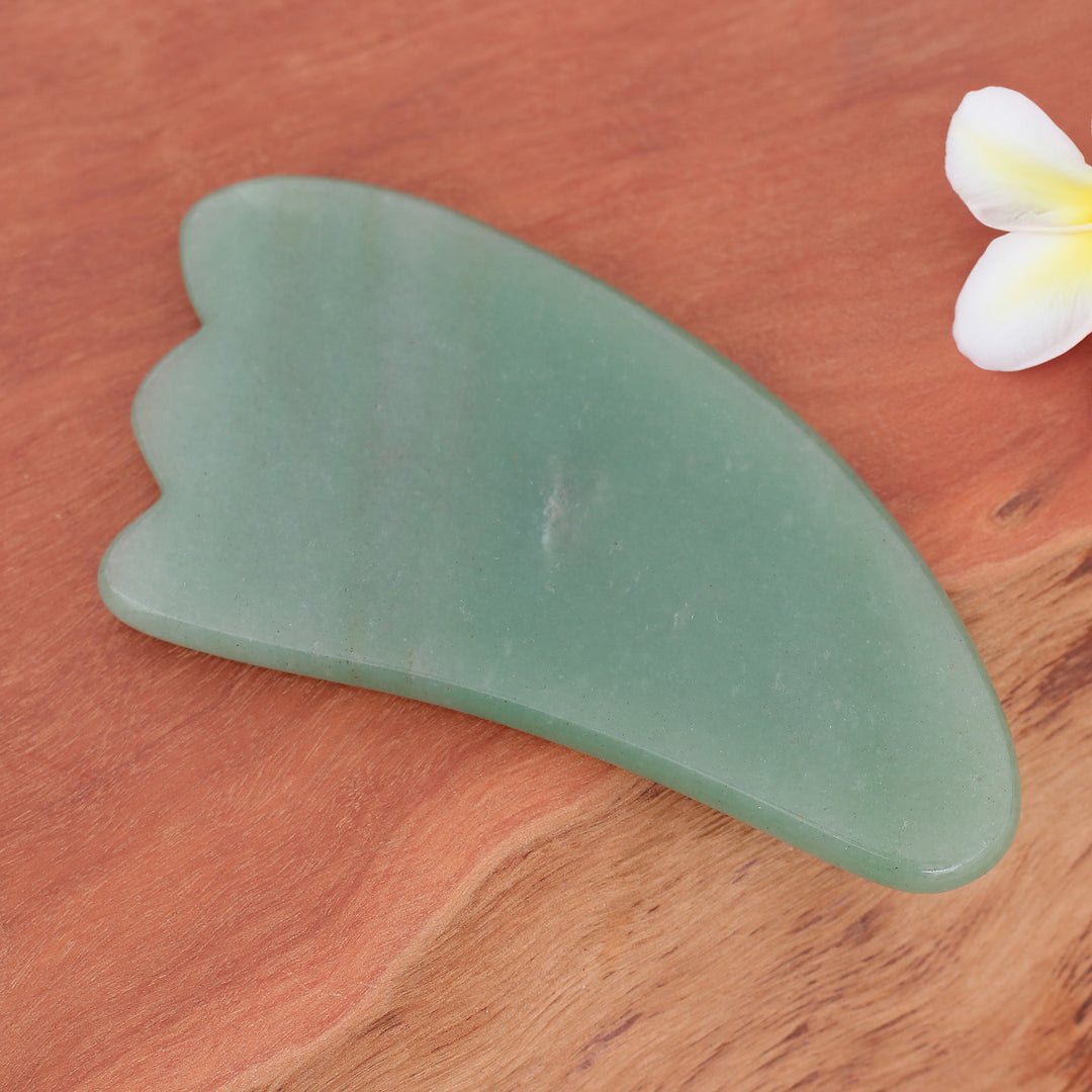 Gua Sha in Green
