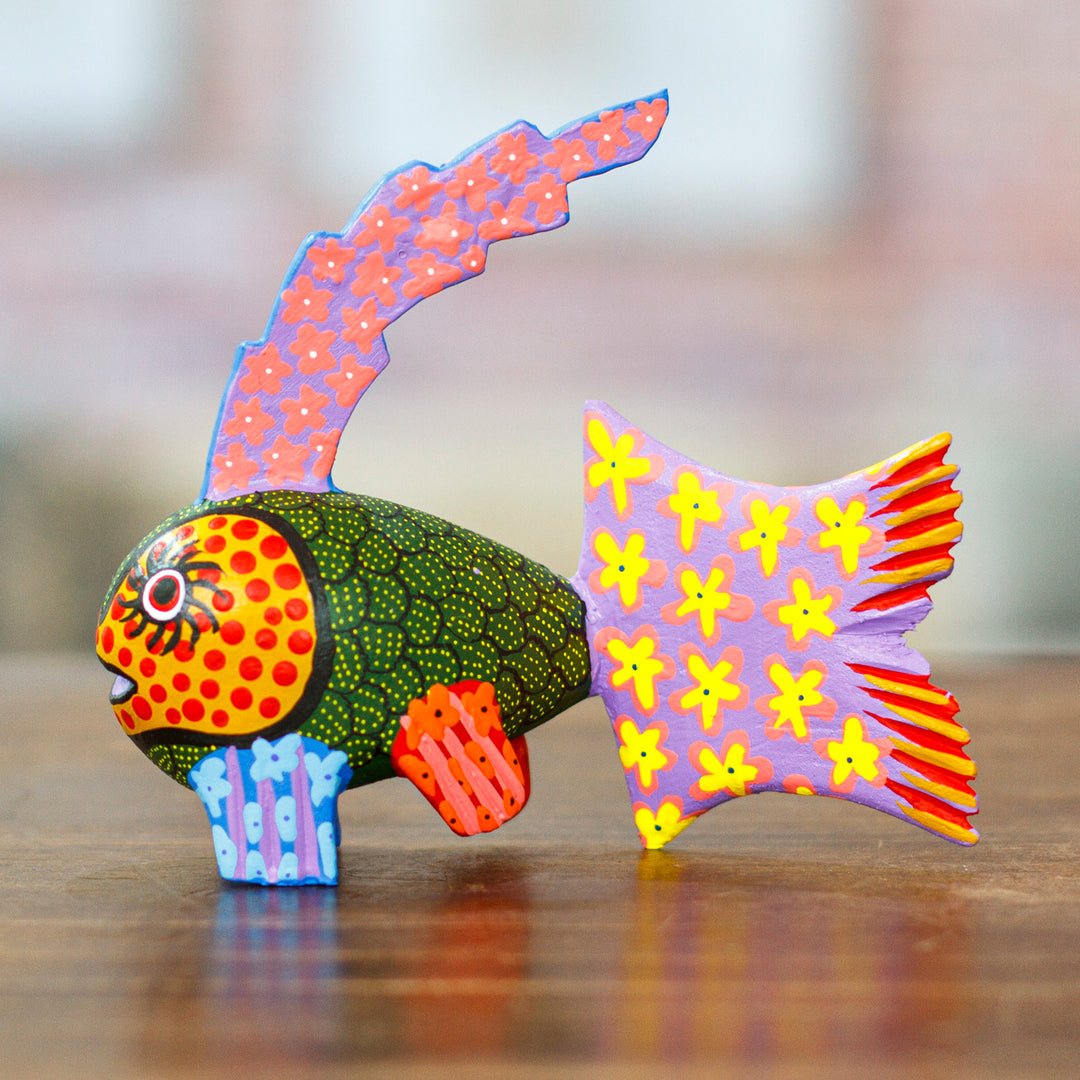 Petite Fish in Green