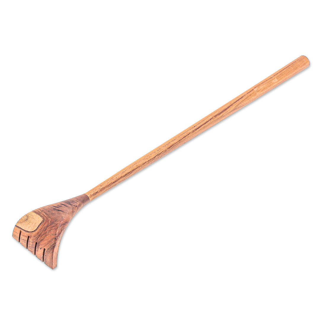 Hand-Carved Teakwood Back Scratcher from Thailand - Relieving Touches