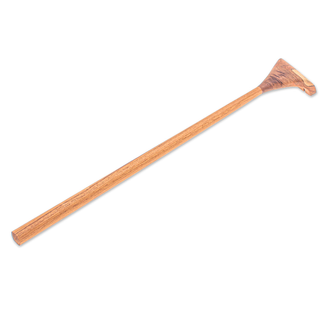 Hand-Carved Teakwood Back Scratcher from Thailand - Relieving Touches