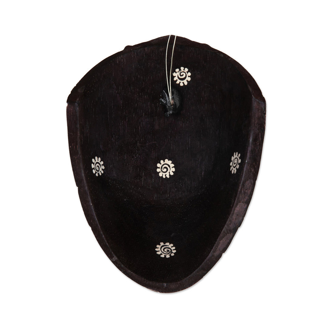 Traditional Handcrafted Rama Wadang Wood Mask from Java - The Dharma Rama