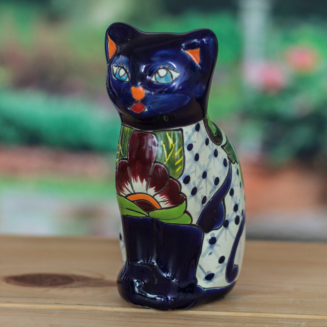 Feline Essence in Blue