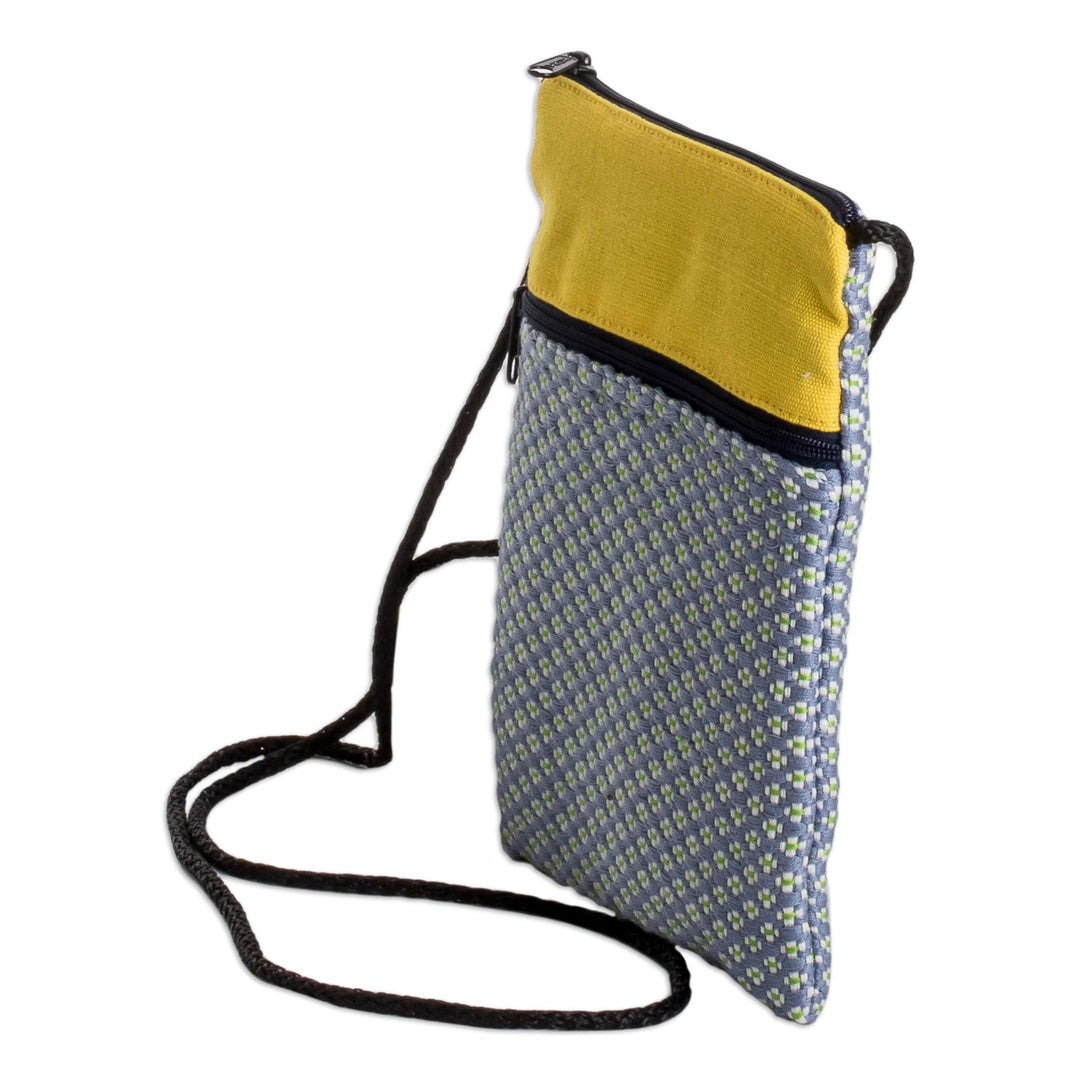 Embroidered Floral Patterned Cotton Sling in Jonquil - Spring Sunshine
