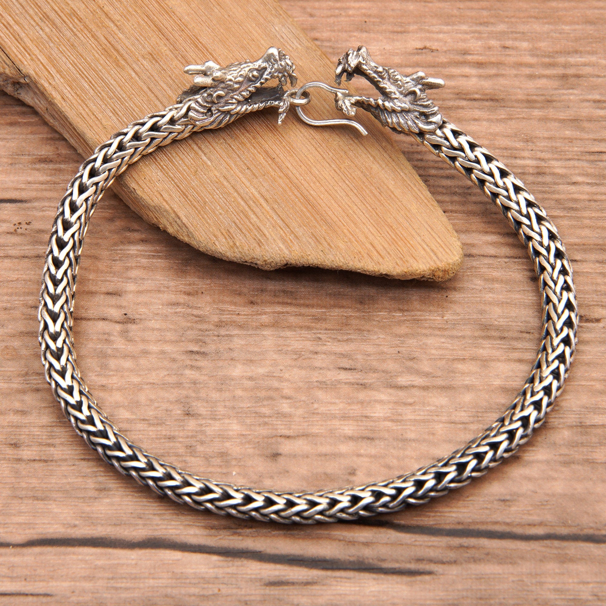 Balinese Traditional Basuki Sterling Silver Chain Bracelet - Basuki Co ...