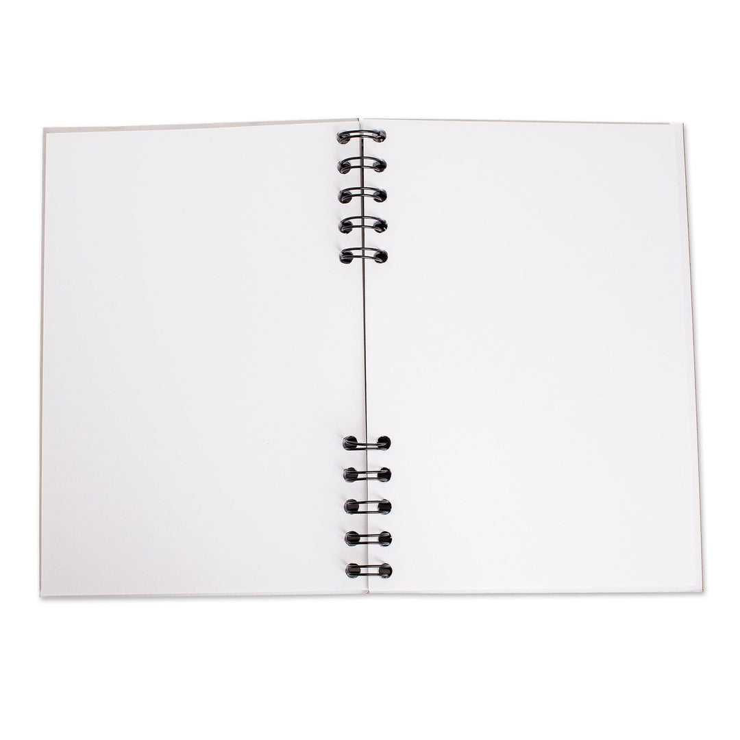 Sea-Themed Art Print Recycled Paper Journal with 70 Pages - Reefs