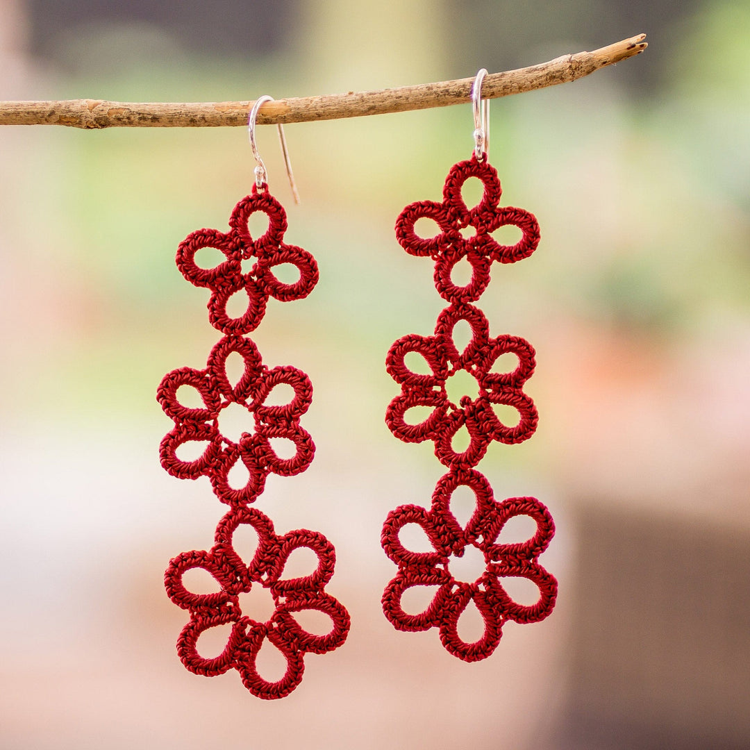 Petal Delight in Crimson
