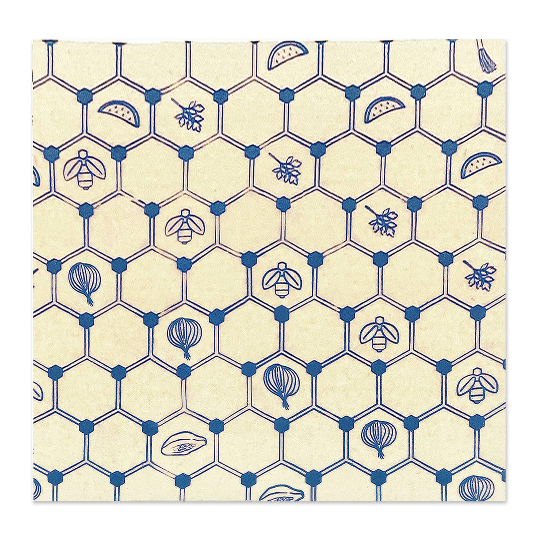 Large Reusable Eco-Friendly Biodegradable Cotton Food Wrap - Eco-Friendly Freshness