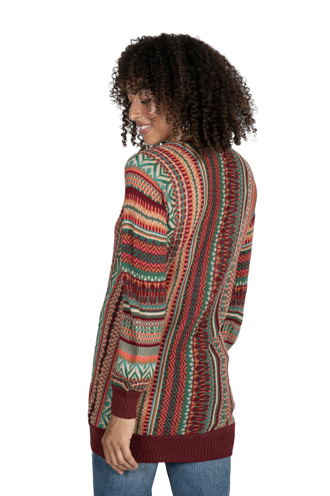 ZigZag Threads in Red