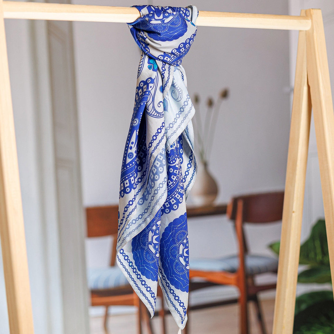 Blue Paisley