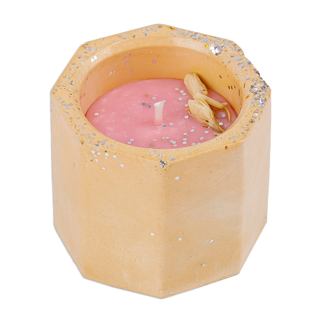 White and Golden Candleholder and Tray Set (3 Pieces) - Golden Space