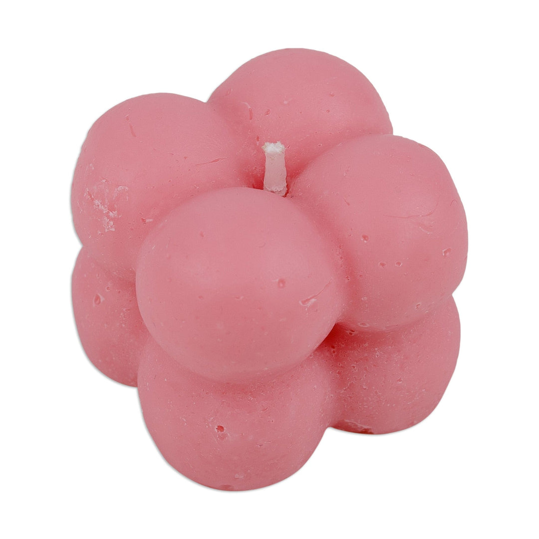 Handcrafted Berry-Shaped Light Pink Soy Wax Candle - Dulcet Berries