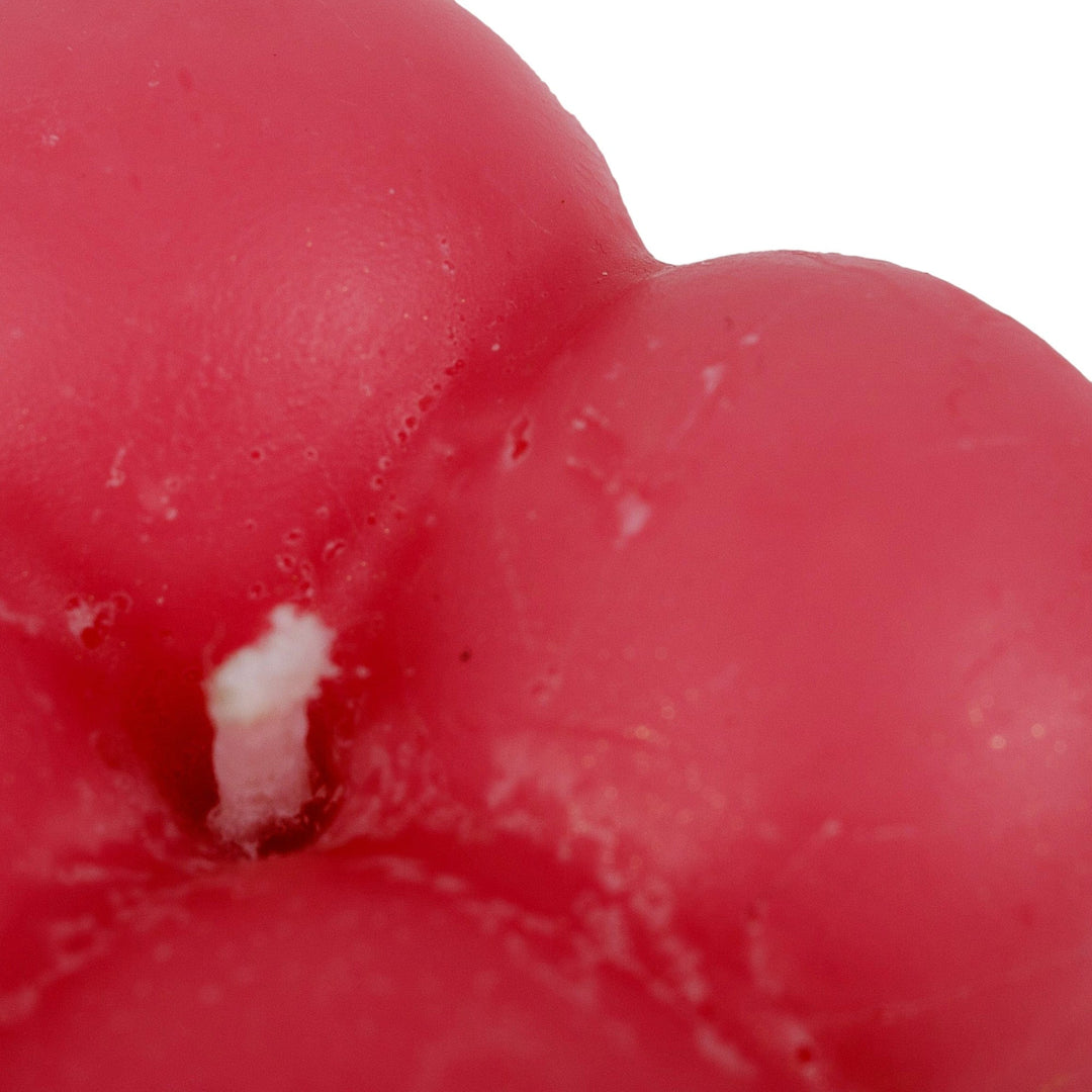 Handcrafted Berry-Shaped Intense Pink Soy Wax Candle - Playful Berries