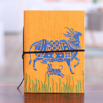 Kamadhenu in Marigold