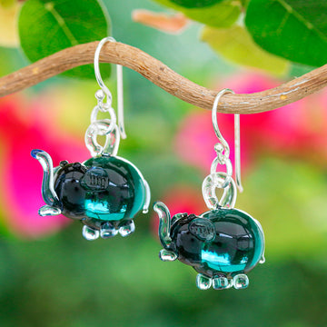 Teal Elephant Glam