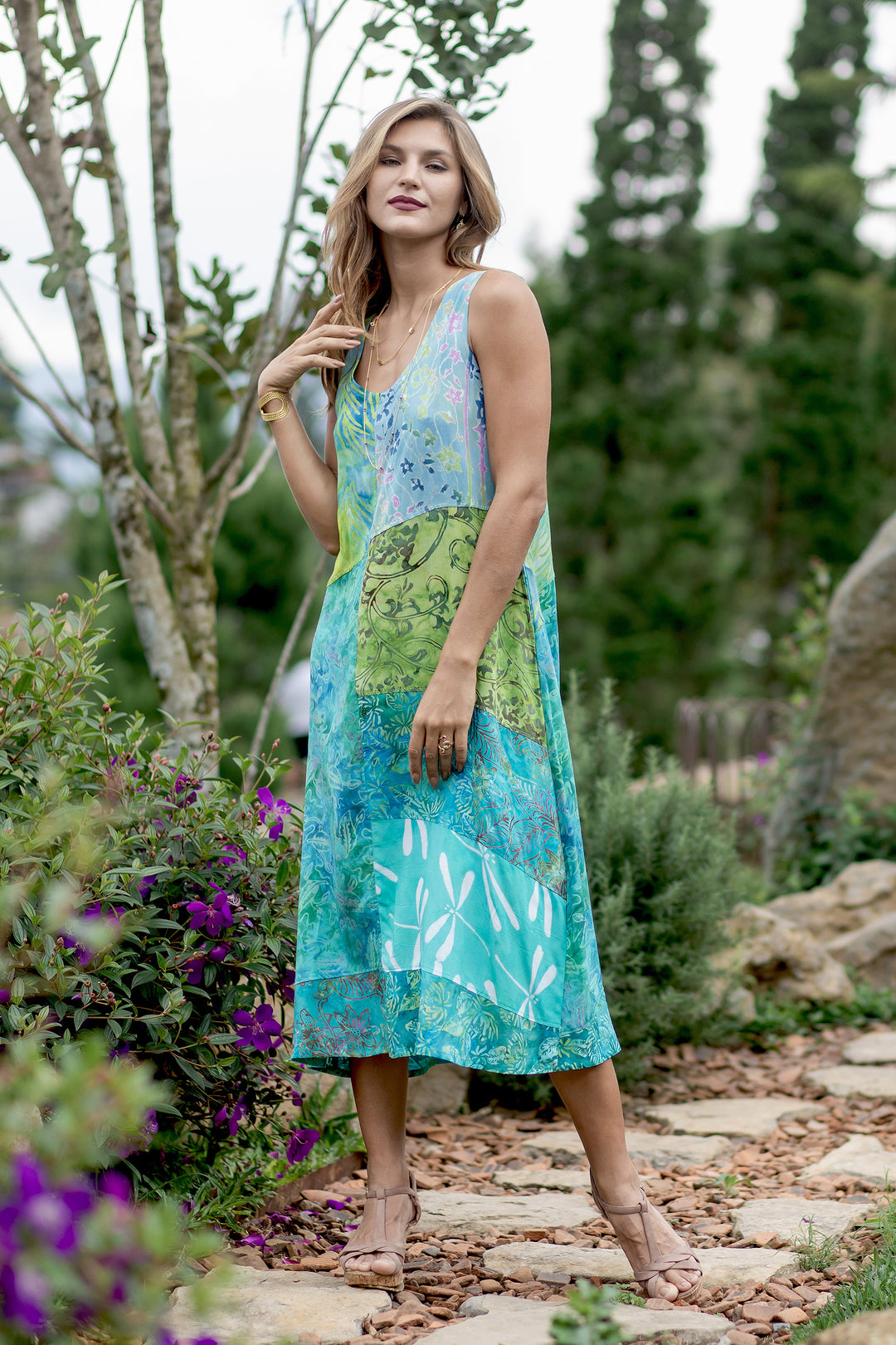 Green Patchwork Dreams