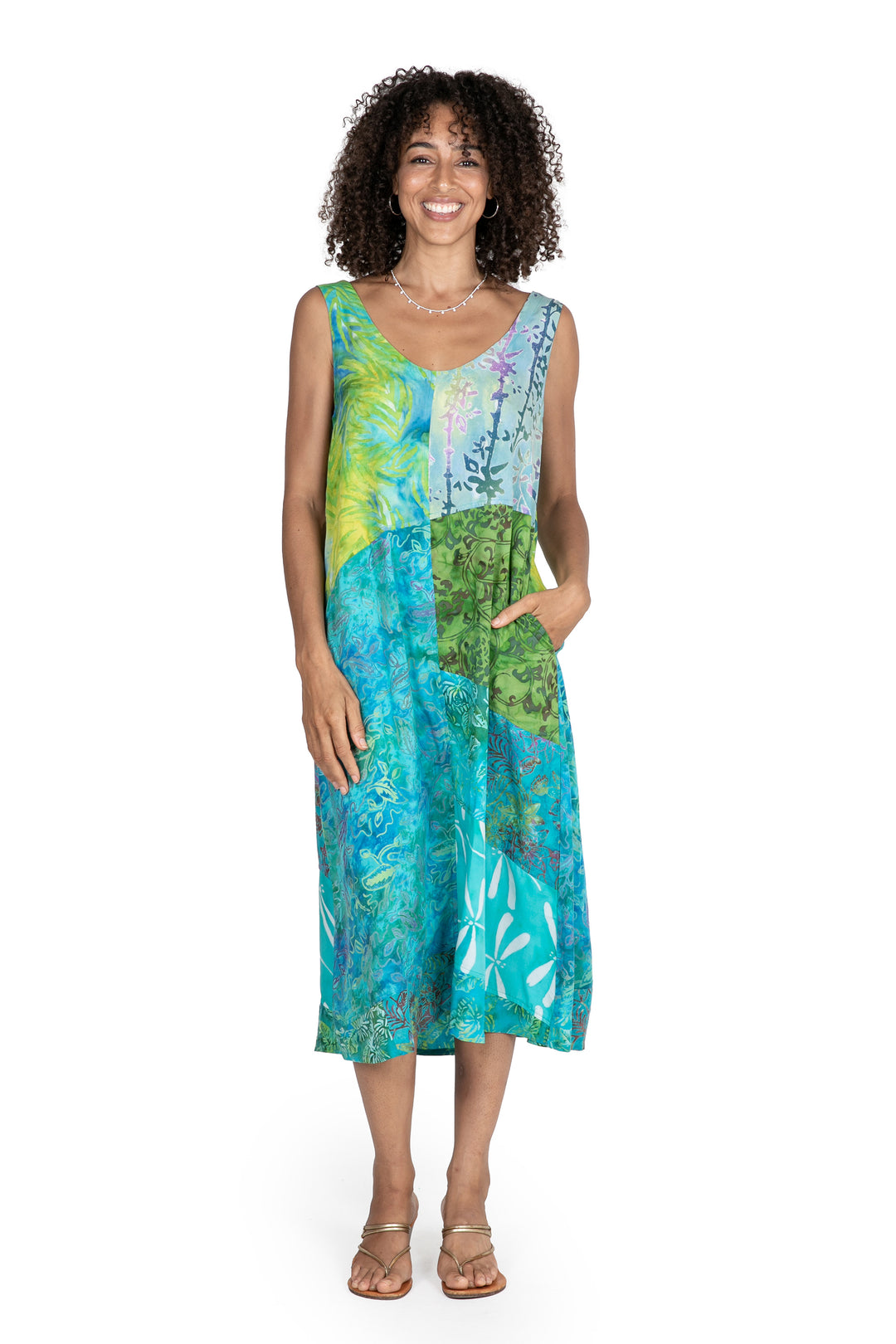 Green Patchwork Dreams