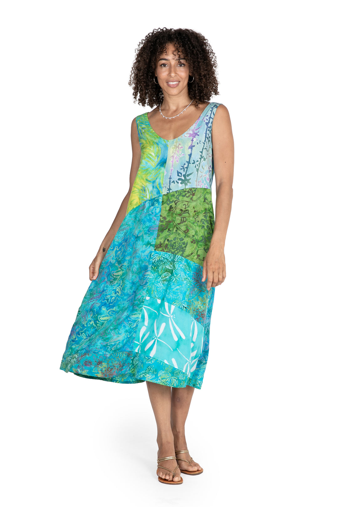 Green Patchwork Dreams