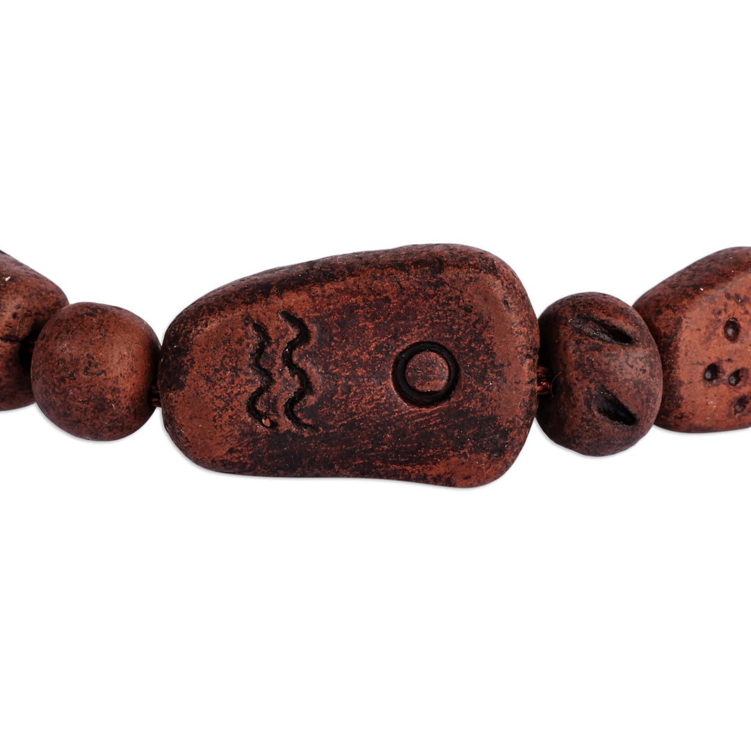Brown Ceramic Bracelet