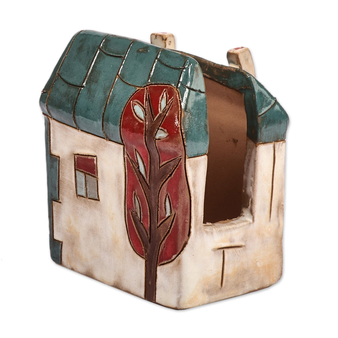 Creamy Napkin Holder Medium