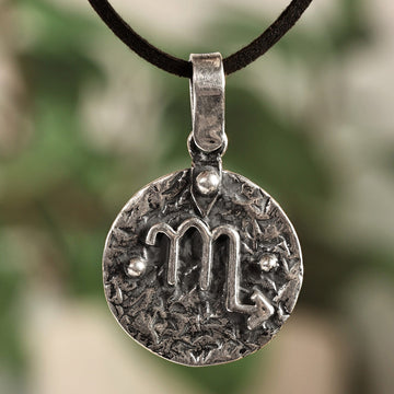 Scorpio Zodiac Pendant