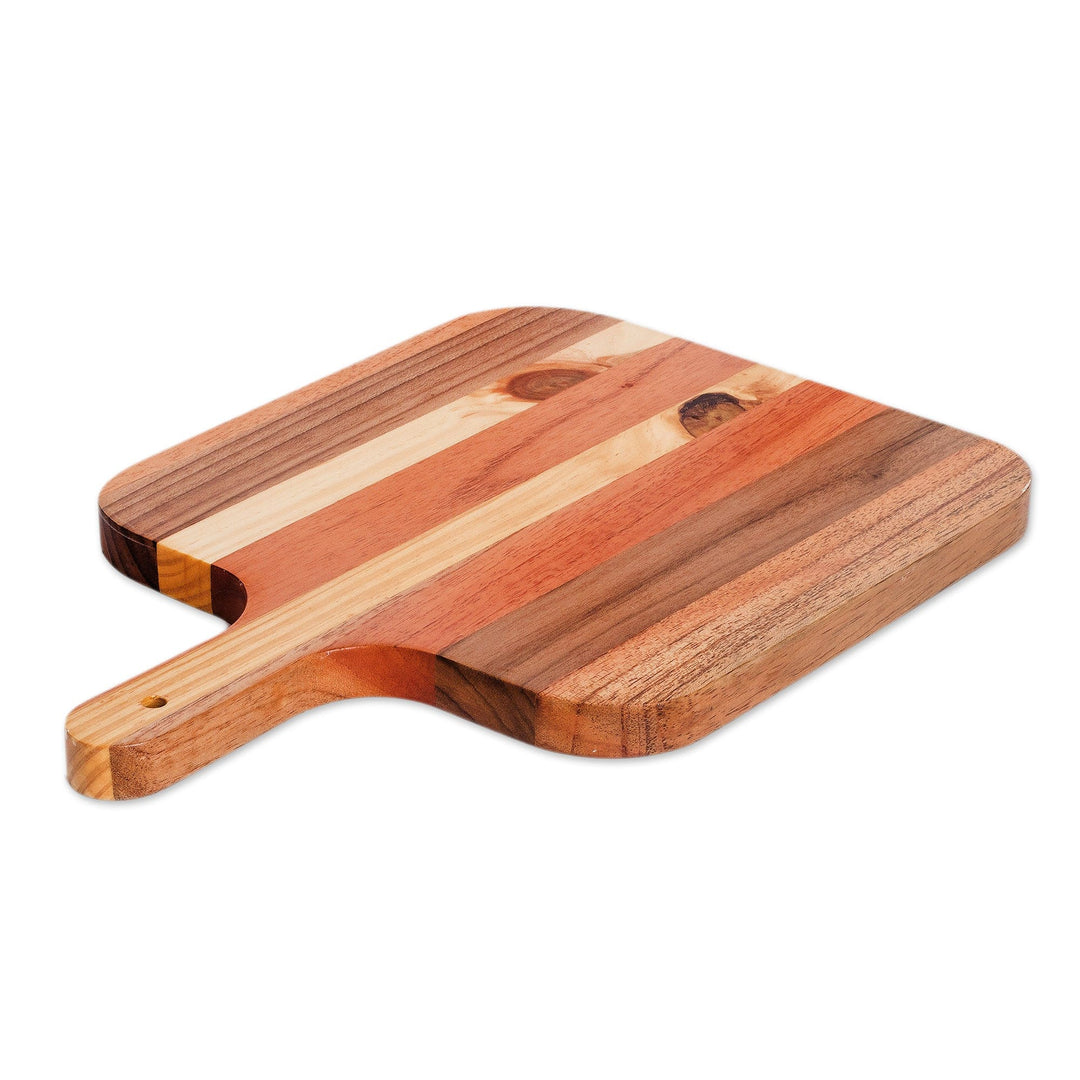 Striped Bay Laurel, Cedar and Pinewood Cutting Board - Path to Delight