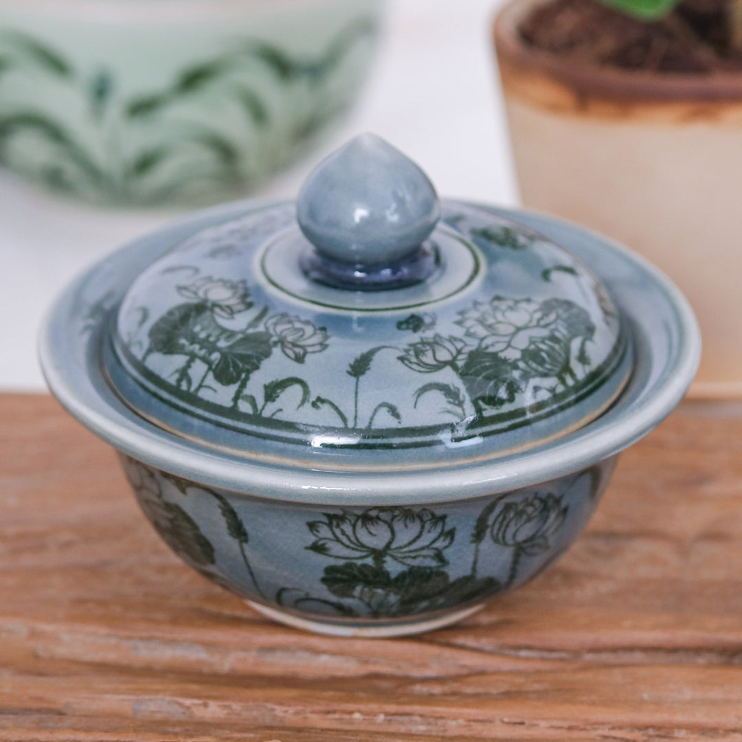Thai Lotus in Blue