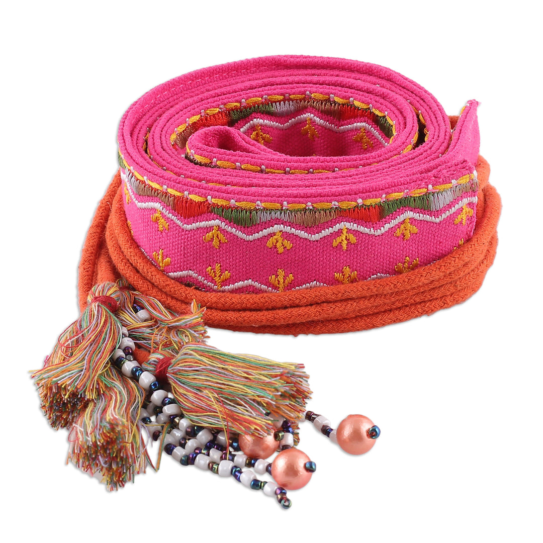 Cerise Tassels