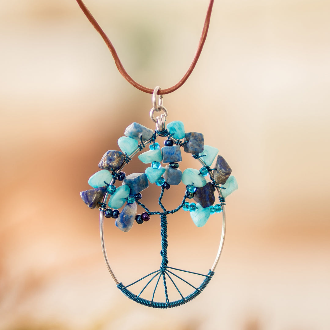 Forest in Blue