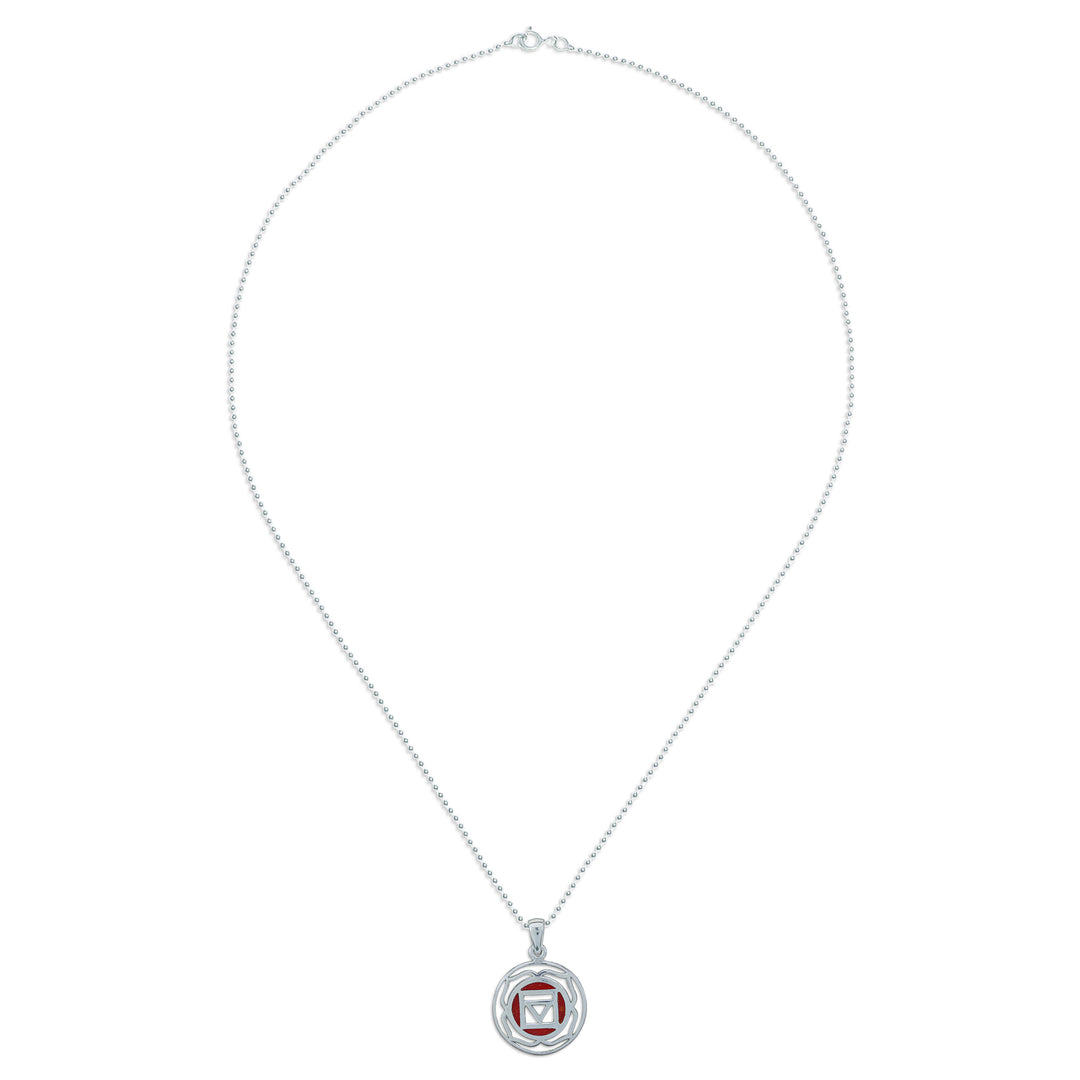 Inspirational Lotus-Themed Carnelian Pendant Necklace - Mind on Fire