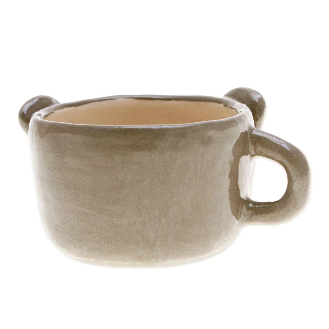 Animal-Themed Ceramic Koala Espresso Cup from Thailand - Koala Demitasse